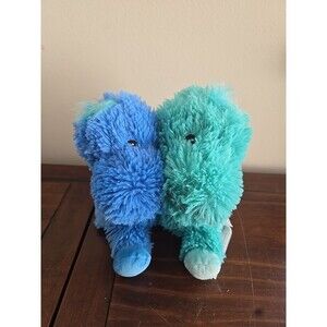 Cozy Hugs Warmies Twin Dinosaurs Plush Heatable Lavender Scented Stuffed Animals